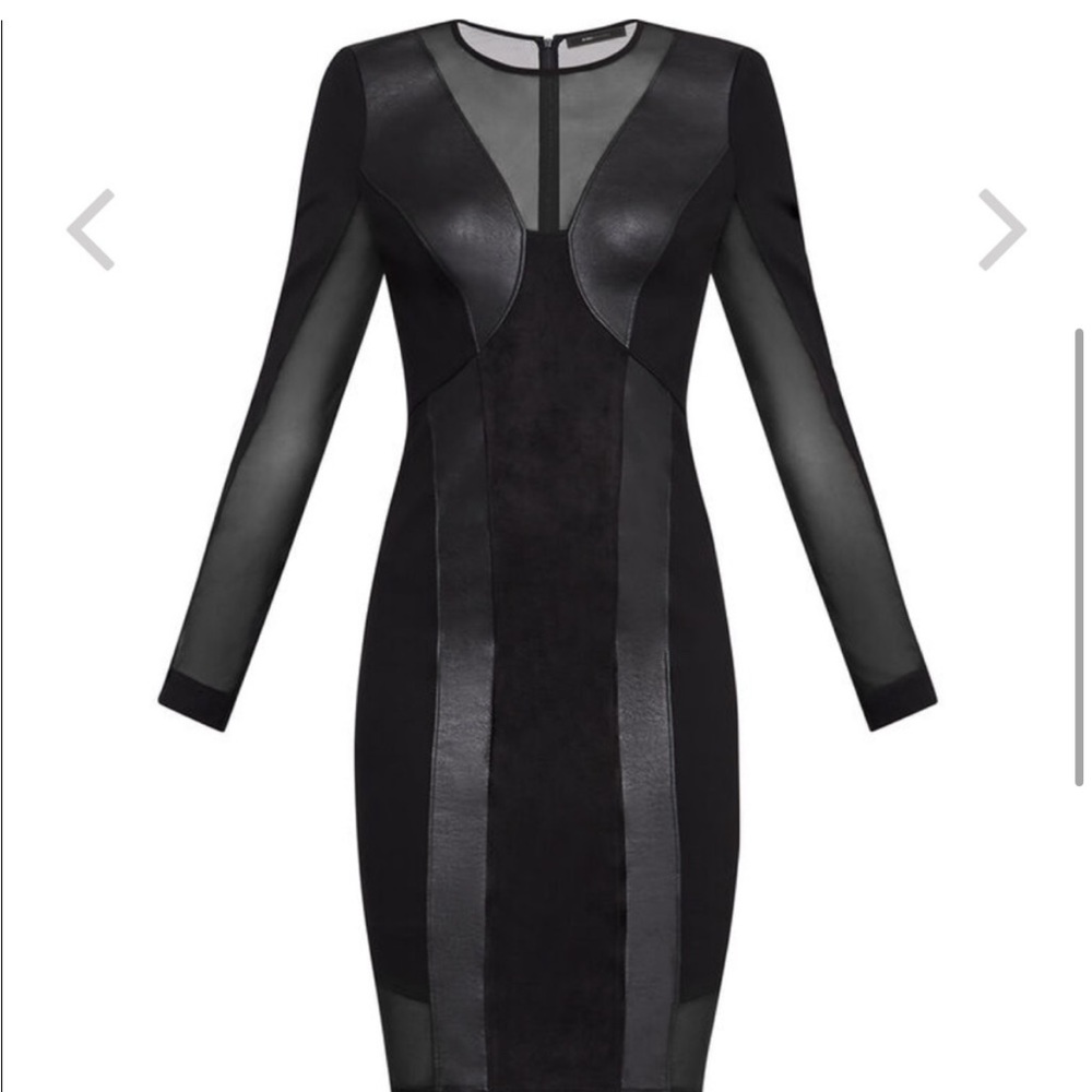 Bcbg long sleeve dress